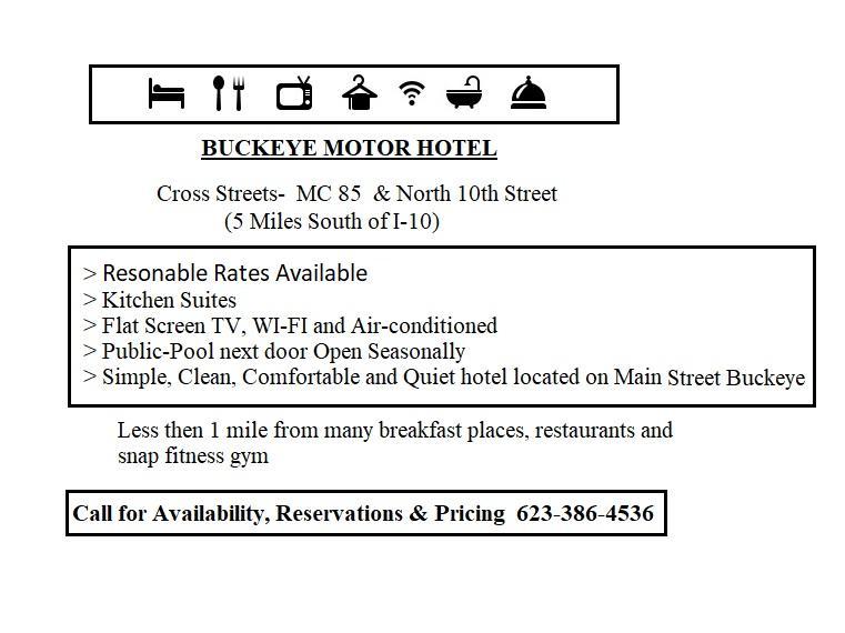 Buckeye Motor Hotel Esterno foto